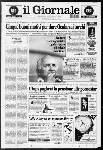 Il giornale : quotidiano del mattino